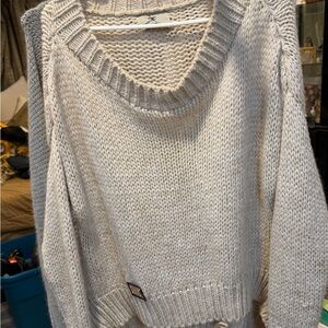Cozy Beige Knit Sweater